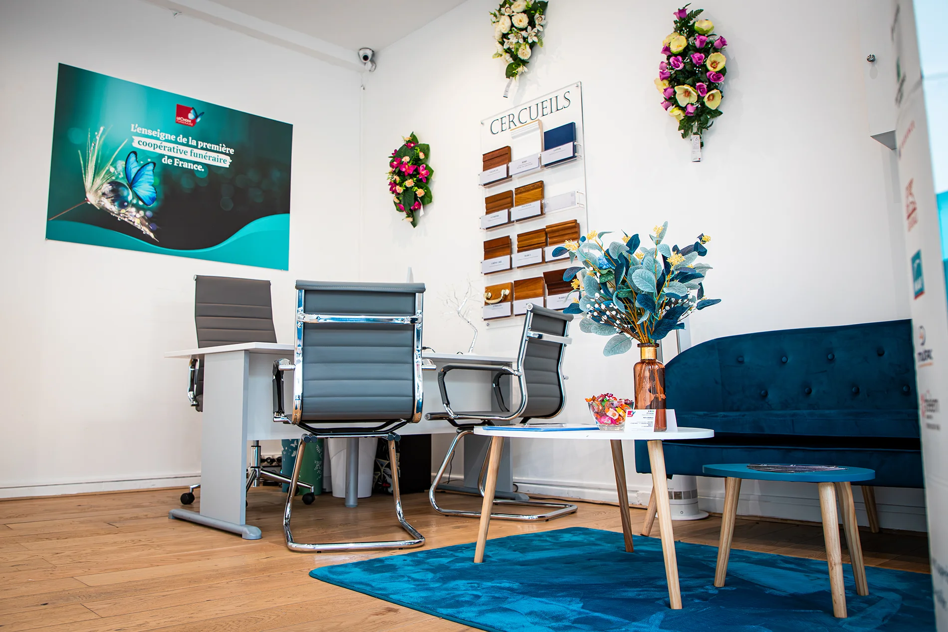 Photo de de l'agence de pompes funèbre à Paris dans le 10ème arrondissement