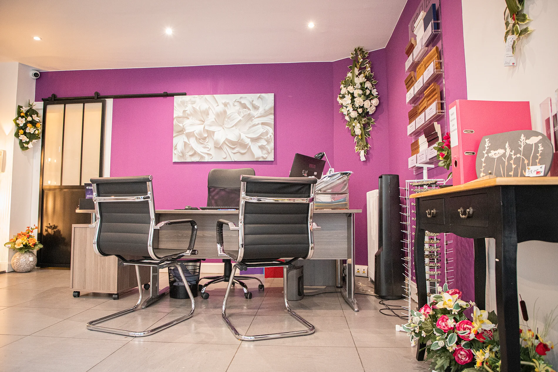 Photo de de l'agence de pompes funèbre à Paris dans le 17ème arrondissement